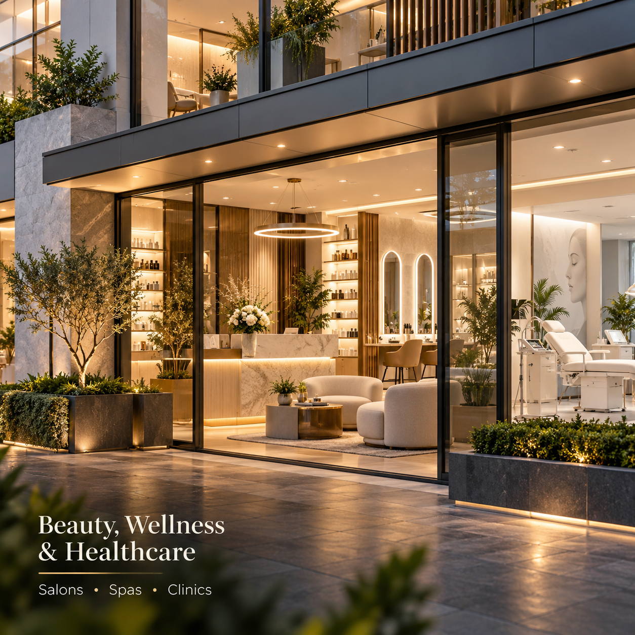 Beauty, Wellness & Healthcare